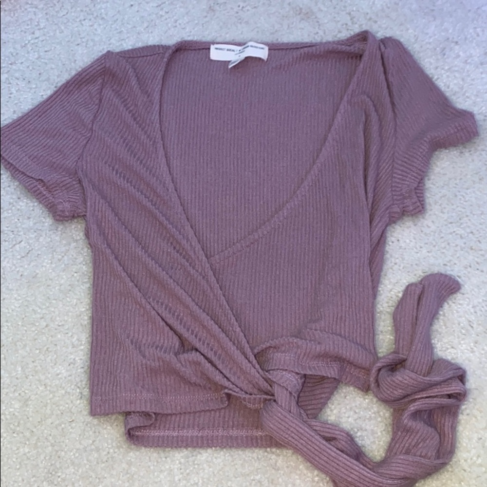 Urban Outfitters Tie Across Crop Top